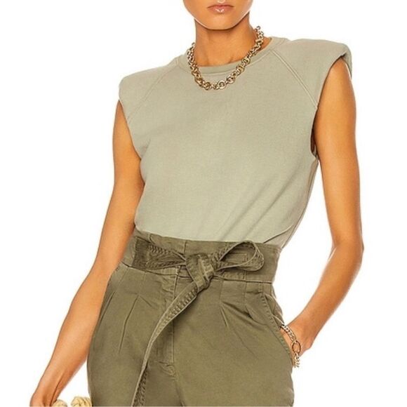 JONATHAN SIMKHAI STANDARD Channing Bodysuit in Eucalyptus Size small - Picture 12 of 12